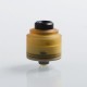 Authentic GAS Mods Nixon S RDA Rebuildable Dripping Atomizer w/ BF Pin - Ultem + Silver, PEI + Stainless Steel, 22mm Diameter