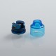 Authentic Oumier Wasp Nano Mini RDA Rebuildable Dripping Atomizer w/ BF Pin - Transparent Blue, PC + SS, 22mm Diameter