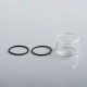 Authentic Advken Replacement Tank Tube for Manta MTL RTA - Transparent, Glass, 3ml