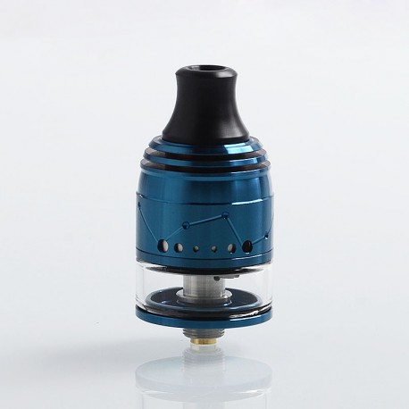 Authentic Vapefly Galaxies MTL Squonk RDTA Rebuildable Dripping Tank Atomizer w/ BF Pin - Blue, 2ml, 22mm Diameter
