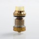 Authentic Vapefly x German 103 Team Core RTA Rebuildable Tank Atomizer - Gold, Stainless Steel, 4ml, 25mm Diameter