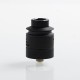 Authentic Timesvape Reverie RDA Rebuildable Dripping Atomizer w/ BF Pin - Black, Stainless Steel, 24mm Diameter