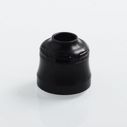 Authentic Phevanda Replacement Top Cap for Bell RDA - Black, POM
