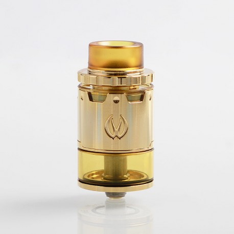 Authentic VandyVape Pyro V2 RDTA Rebuildable Dripping Tank Atomizer w/ BF Pin - Gold, 4ml, 24mm Diameter