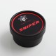Authentic Demon Killer Sniper RDA Rebuildable Dripping Atomizer w/ BF Pin - Black, Stainless Steel, 24mm Diameter