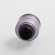 Authentic GAS Mods Nixon S RDA Rebuildable Dripping Atomizer w/ BF Pin - Purple + Black, PMMA + Stainless Steel, 22mm Diameter