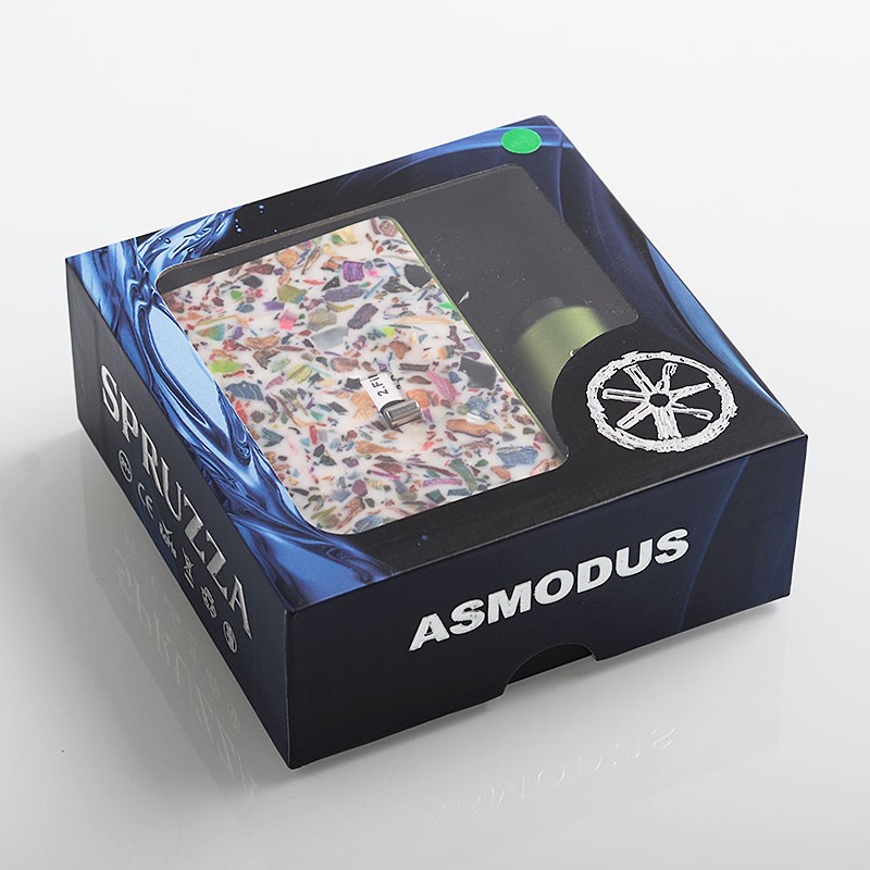 Buy Asmodus Spruzza 80W Green Mod Mosaic + Oni-One RDA Kit