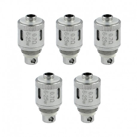 Authentic Fumytech Replacement Coil for Purely Tank - 0.7 Ohm (6~25W) (5 PCS)