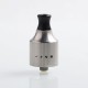 Authentic Cthulhu 1928 MTL RDA Rebuildable Dripping Atomizer w/ BF Pin - Silver, Stainless Steel, 22mm Diameter