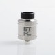 Authentic Augvape BTFC RDA Rebuildable Dripping Atomizer w/ BF Pin - Silver, Stainless Steel, 25mm Diameter