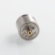 Authentic Wotofo Profile RDA Rebuildable Dripping Atomizer w/ BF Pin - Silver, Stainless Steel, 24mm Diameter
