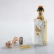 Authentic Snowwolf Mfeng Limited Edition 200W TC Variable Wattage Mod + Mfeng Tank Kit - Pearl White + Gold, 10~200W, 2 x 18650