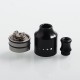 Authentic Cthulhu 1928 MTL RDA Rebuildable Dripping Atomizer w/ BF Pin - Black, Stainless Steel, 22mm Diameter