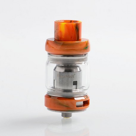 [Ships from Bonded Warehouse] Authentic Freemax Mesh Pro Sub Ohm Tank Clearomizer - Orange, SS+ Resin, 5ml / 6ml, 25mm Diameter