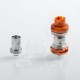 Authentic Freemax Mesh Pro Sub Ohm Tank Clearomizer - Orange, Stainless Steel + Resin, 5ml / 6ml, 25mm Diameter