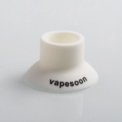 Authentic Vapesoon Silicone Suction Cap for E-s - White