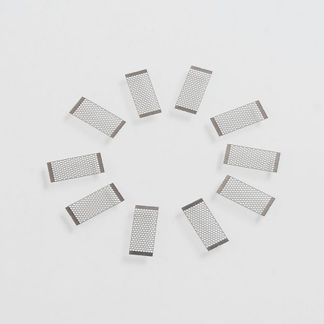 [Ships from Bonded Warehouse] Authentic Wotofo Mesh Style Coil Rebuildable Mesh Sheet for RDA - 0.18ohm (45~65W) (10 PCS)