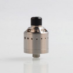 Authentic Phevanda MTL A2 RDA Rebuildable Dripping Atomizer w/ BF Pin - Silver, 316 Stainless Steel, 22mm Diameter