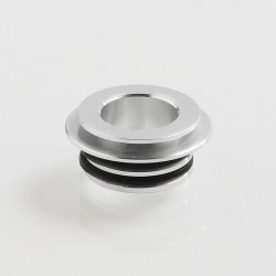 Authentic Coil Father 810 to 510 Drip Tip Adapter for RDA / RTA / Sub Ohm Tank - Silver, Aluminum