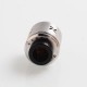 Authentic Shield Mark XLIV RDA Rebuildable Dripping Atomizer - Silver, Stainless Steel, 30mm Diameter