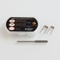 Authentic GeekVape F207 N90 Fused Clapton Coil 2 in 1 Coil Kit - 0.28 Ohm (4 PCS), 0.25 Ohm (4 PCS)