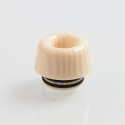 Authentic Vapesoon 810 Drip Tip for TFV8 / TFV12 Tank / Goon / Kennedy / Reload RDA - White, Resin, 14mm