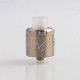 Authentic Tigertek Momentum RDA Rebuildable Dripping Atomizer w/ BF Pin - SS, Stainless Steel, 24mm Diameter