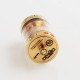Authentic Asmodus Dawg RTA Rebuildable Tank Atomizer - Gold, Stainless Steel, 3.2ml, 25mm Diameter