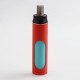 Authentic Coil Father PUMP2 Dispenser Dropper for RDA / Squonk Mod - Red, Plastic + Silicone + Stainless Steel, 30ml