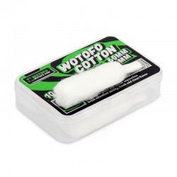 Authentic Wotofo Xfiber Agleted Organic Cotton for Profile RDA / Profile Unity RTA - 60mm x 6mm (10 PCS)