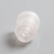 Authentic Wotofo 22mm Conversion Cap for Profile RDA - Clear Frosted, PC