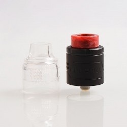 Authentic VandyVape Pulse X RDA Rebuildable Dripping Atomizer w/ BF Pin - Matte Black, Stainless Steel, 24mm Diameter
