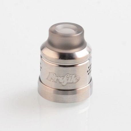Authentic Wotofo 22mm Conversion Cap + 810 Drip Tip kit for Profile RDA - Silver, Stainless Steel