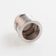 Authentic Wotofo 22mm Conversion Cap for Profile RDA - Silver, Stainless Steel