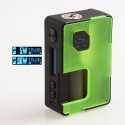 Authentic VandyVape Pulse X 90W TC VW Variable Wattage Squonk Box Mod - Frosted Green, 5~90W, 1 x 18650 / 20700 / 21700