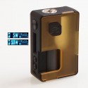 Authentic VandyVape Pulse X 90W TC VW Variable Wattage Squonk Box Mod - Frosted Amber, 5~90W, 1 x 18650 / 20700 / 21700