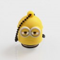Authentic Vapesoon Minions 810 Drip Tip w/ Cap for TFV8 Tank / Goon / Reload RDA - Yellow, Resin + SS + Silicone, 28mm