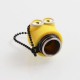Authentic Vapesoon Minions 810 Drip Tip w/ Cap for TFV8 Tank / Goon / Reload RDA - Yellow + Blue, Resin + SS + Silicone, 28mm
