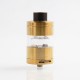 Authentic Steam Crave Glaz RTA Rebuildable Tank Atomizer - Gold, Stainless Steel, 7ml, 31mm Diameter