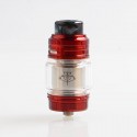 Authentic Voopoo Rimfire RTA Rebuildable Tank Atomizer - Red, Stainless Steel + Glass, 5ml, 30mm Diameter