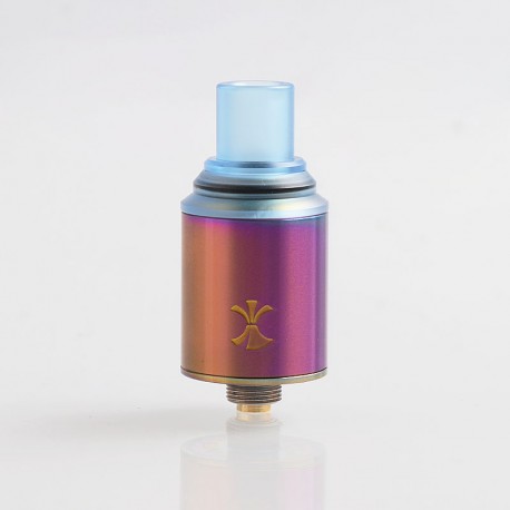 Authentic Digi Etna RDA Rebuildable Dripping Atomizer w/ BF Pin - Rainbow, Stainless Steel, 18mm Diameter