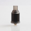 Authentic Digi Etna RDA Rebuildable Dripping Atomizer w/ BF Pin - Black, Stainless Steel, 18mm Diameter