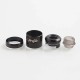Authentic Wotofo 22mm Conversion Cap for Profile RDA - Gun Metal, Stainless Steel