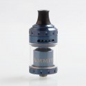 Authentic GeekVape Ammit MTL RTA Rebuildable Tank Atomizer - Blue, Stainless Steel + Glass, 4ml, 24mm Diameter