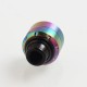 Authentic Vapefly Pixie RDA Rebuildable Dripping Atomizer w/ BF Pin - Rainbow, Stainless Steel + Delrin, 22mm Diameter
