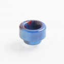 Authentic Vapesoon 810 Replacement Drip Tip for 528 Goon / Reload / Battle RDA - Blue + Red, Resin, 11.7mm