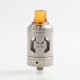 Authentic Hugsvape Chalice MTL RTA Rebuildable Tank Atomizer - Silver, Stainless Steel, 2ml, 24mm Diameter