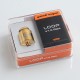 Authentic GeekVape Loop V1.5 RDA Rebuildable Dripping Atomizer w/ BF Pin - Gold, Stainless Steel, 24mm Diameter
