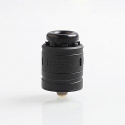 Authentic VandyVape Phobia V2 RDA Rebuildable Dripping Atimizer w/ BF Pin - Black, Stainless Steel, 24mm Diameter