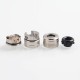 Authentic Vandy Vape Phobia V2 RDA Rebuildable Dripping Atimizer w/ BF Pin - Silver, Stainless Steel, 24mm Diameter